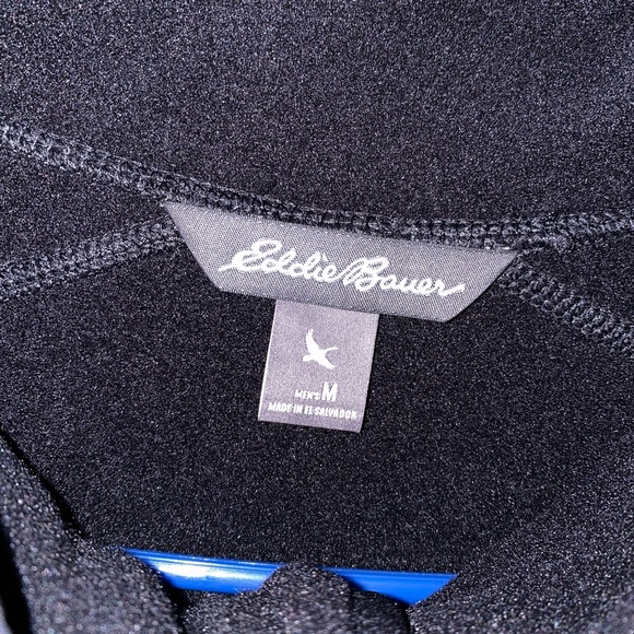 Mens Eddie bauer zip fleece Medium - Picture 3 of 5